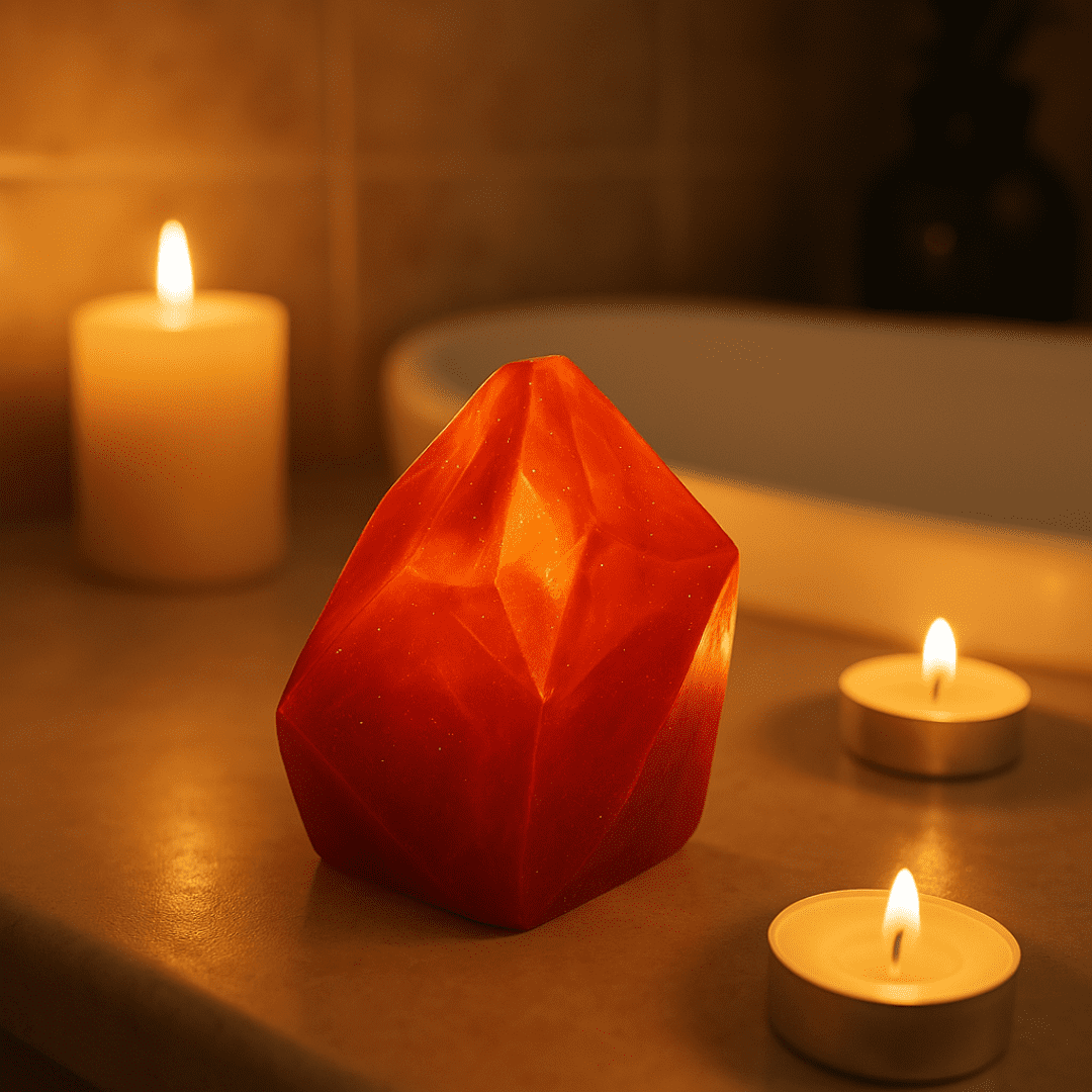 Crystal Elemental Soap - Fire