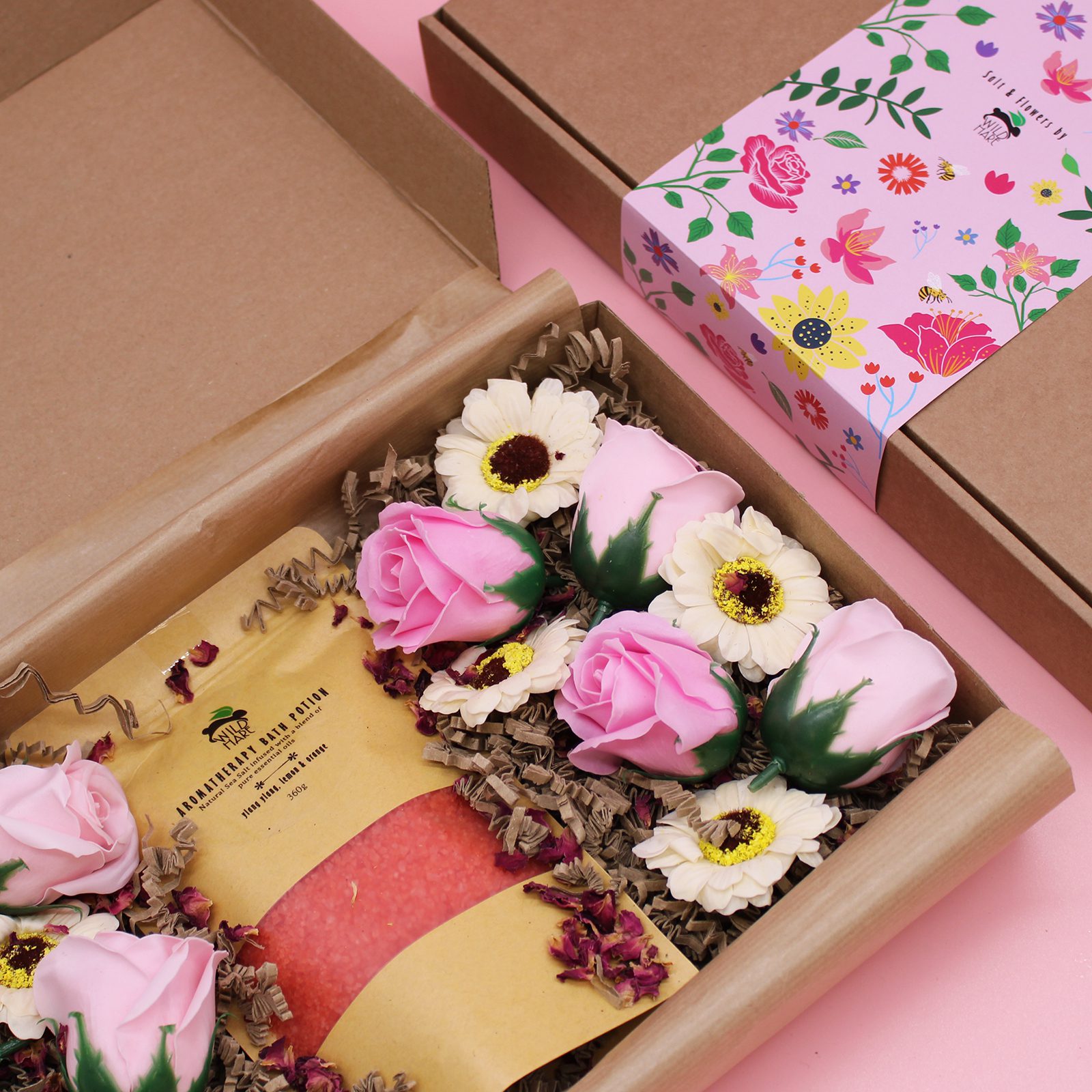 Wild Hare Salt & Flower Set - Passion