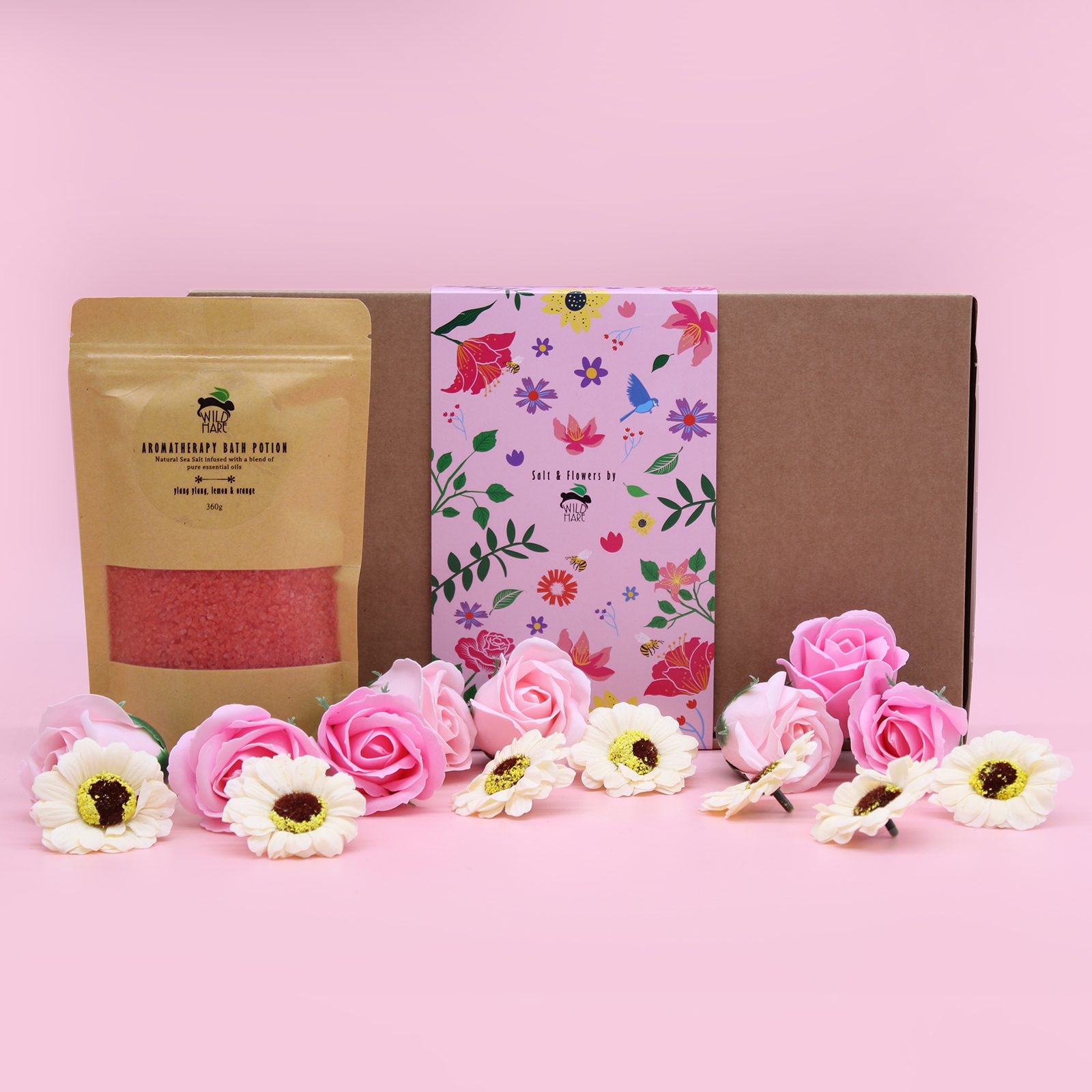 Wild Hare Salt & Flower Set - Passion